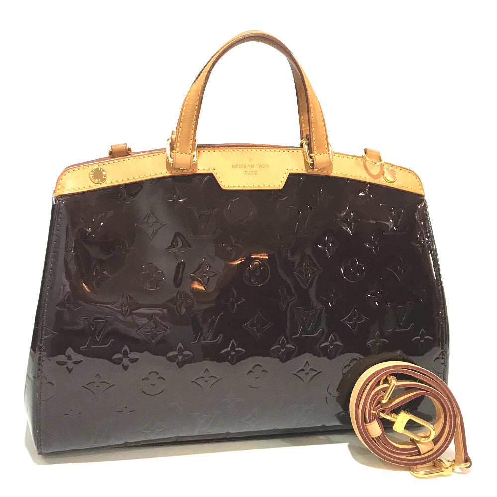 Louis Vuitton Handbag M91455 Monogram Vernis Terre Domble Monogram Vernis Blair Mm Women