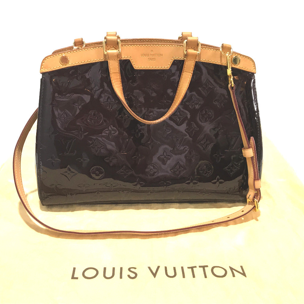 Louis Vuitton Handbag M91455 Monogram Vernis Terre Domble Monogram Vernis Blair Mm Women