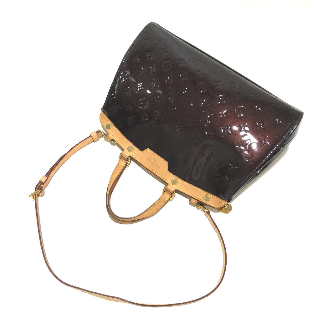 Louis Vuitton Handbag M91455 Monogram Vernis Terre Domble Monogram Vernis Blair Mm Women