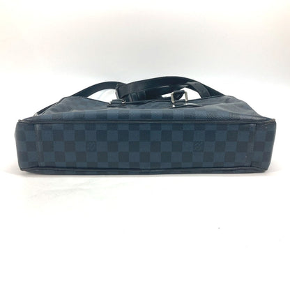 Louis Vuitton Business Bag M41347 Damier Cobalt Canvas Black Damier Cobalt Porto Documan Business