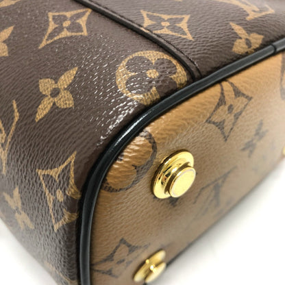 Louis Vuitton Handbag M45165 Monogram Reverse Canvas Brown Vanity Nv Pm