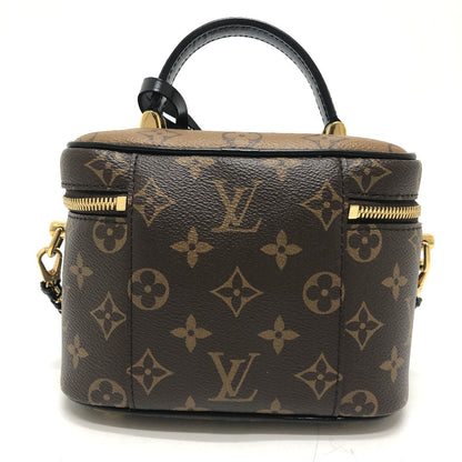 Louis Vuitton Handbag M45165 Monogram Reverse Canvas Brown Vanity Nv Pm