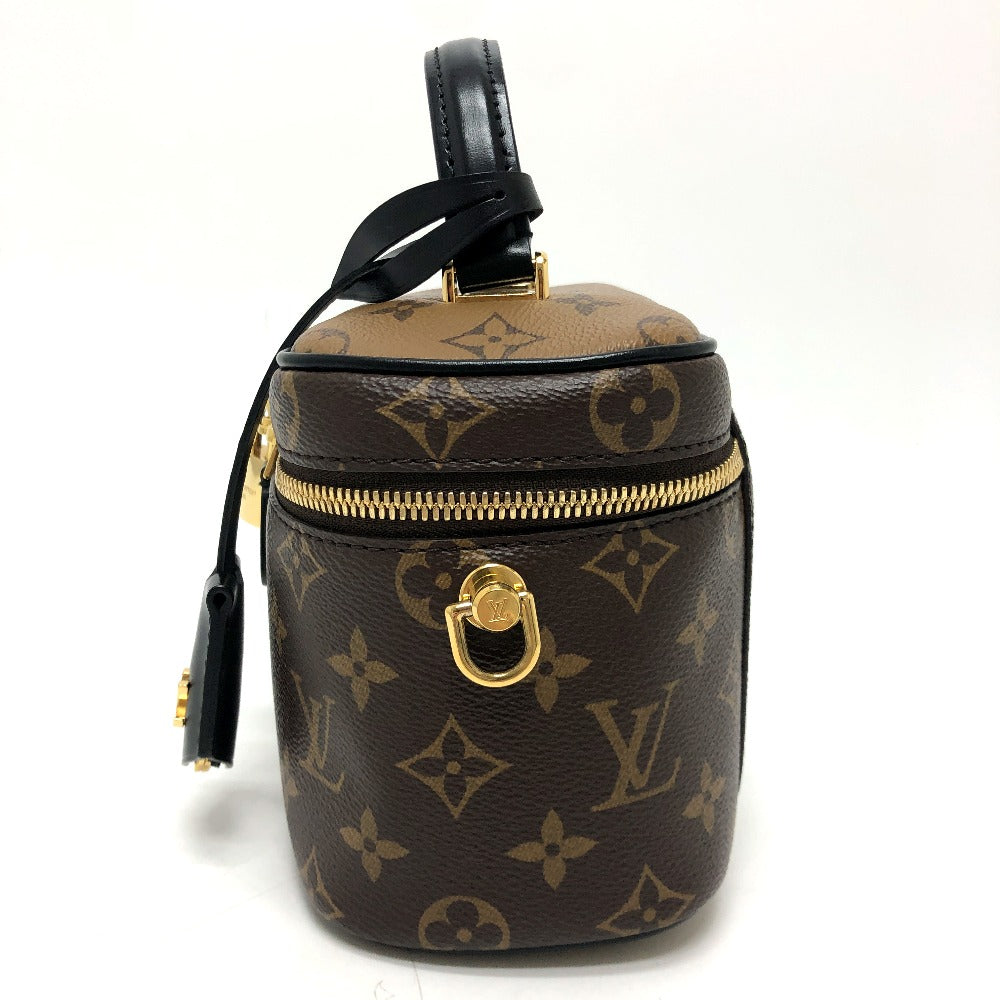 Louis Vuitton Handbag M45165 Monogram Reverse Canvas Brown Vanity Nv Pm