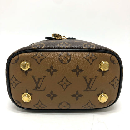 Louis Vuitton Handbag M45165 Monogram Reverse Canvas Brown Vanity Nv Pm