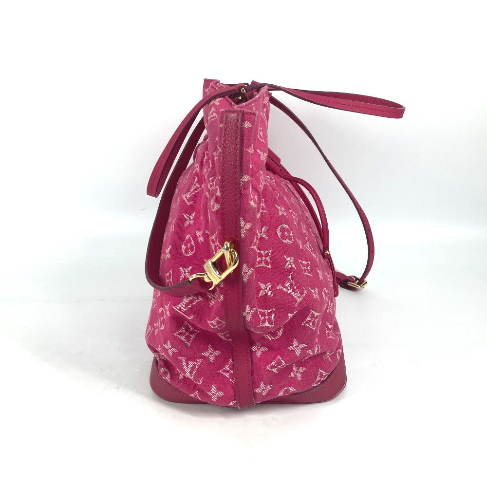 Louis Vuitton Shoulder Bag M40870 Monogram Denim Pink Monogram Denim Noeful Mm Women