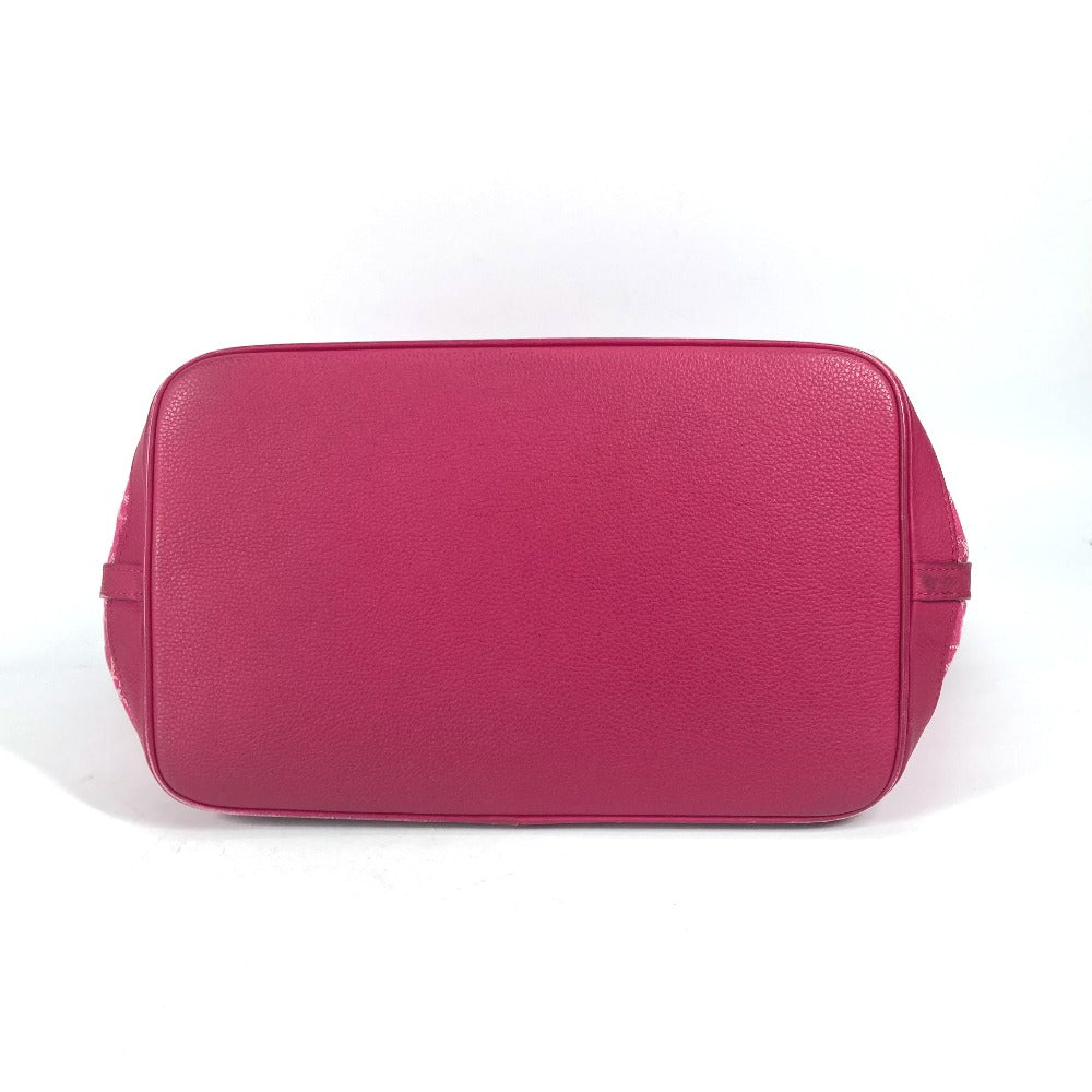 Louis Vuitton Shoulder Bag M40870 Monogram Denim Pink Monogram Denim Noeful Mm Women