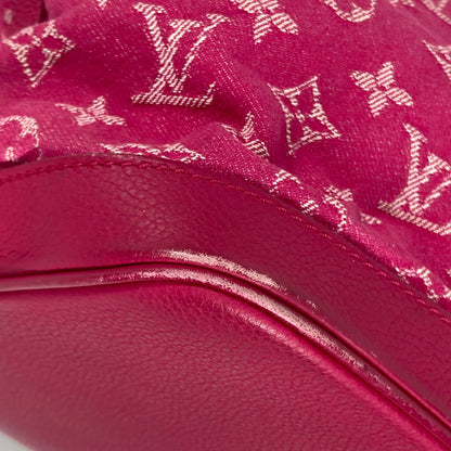 Louis Vuitton Shoulder Bag M40870 Monogram Denim Pink Monogram Denim Noeful Mm Women