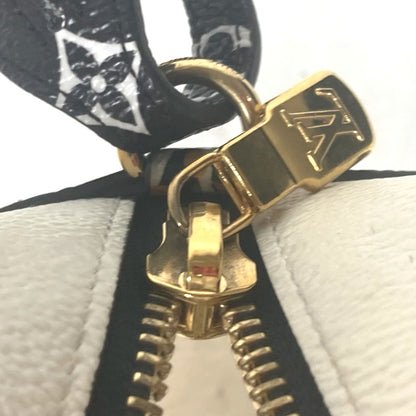 Louis Vuitton Shoulder Bag M67883 Leather Black Monogram Jungle Beach Porch Women