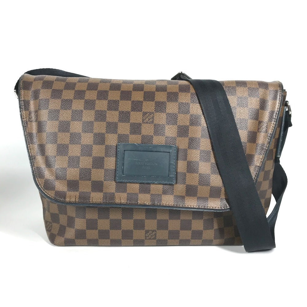 Louis Vuitton Shoulder Bag N41254 Damier Canvas Brown Damier Flap Sprinter Mm Women(Unisex)