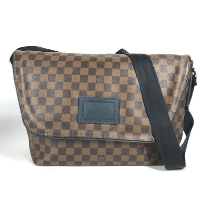 Louis Vuitton Shoulder Bag N41254 Damier Canvas Brown Damier Flap Sprinter Mm Women(Unisex)