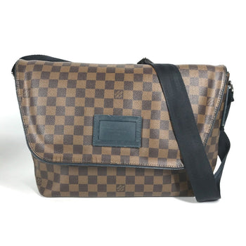 Louis Vuitton Shoulder Bag N41254 Damier Canvas Brown Damier Flap Sprinter Mm Women(Unisex)