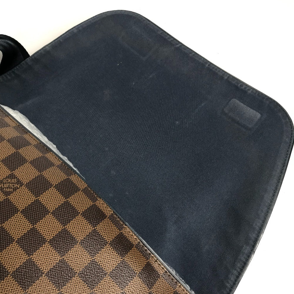 Louis Vuitton Shoulder Bag N41254 Damier Canvas Brown Damier Flap Sprinter Mm Women(Unisex)