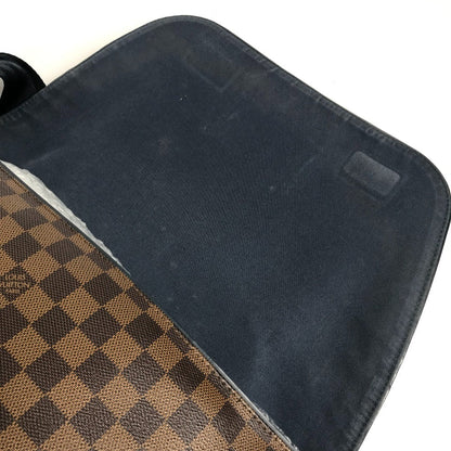 Louis Vuitton Shoulder Bag N41254 Damier Canvas Brown Damier Flap Sprinter Mm Women(Unisex)
