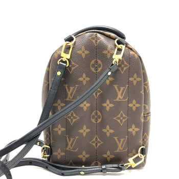 Louis Vuitton Backpack M44873 Monogram Canvas Brown Palm Springs Mini Women