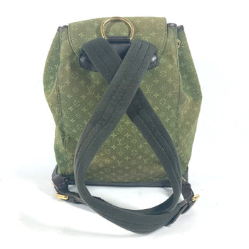 Louis Vuitton Backpack M92456 Monogram Mini Canvas Khaki Monogram Mini Montsouris Gm Unisex(Unisex)