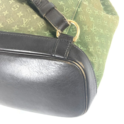 Louis Vuitton Backpack M92456 Monogram Mini Canvas Khaki Monogram Mini Montsouris Gm Unisex(Unisex)