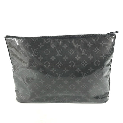 Louis Vuitton Clutch Bag M63373 Plastics, Leather Black Monogram Eclipse Glaze, Japan, Tokyo,