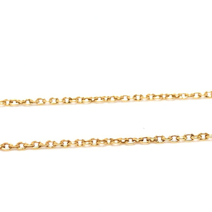 Louis Vuitton Necklace M00365 Gold Plated / Leather Gold Collier Louisette