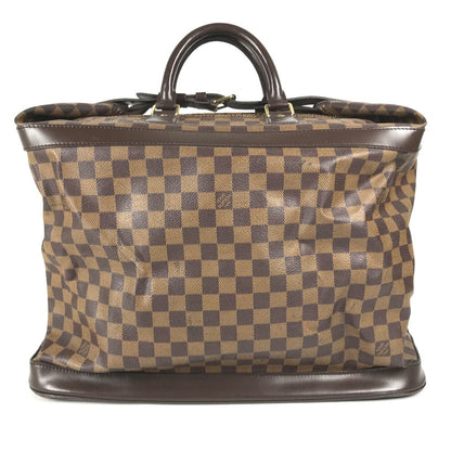 Louis Vuitton Boston Duffel Bag N41160 Damier Canvas Brown Damier Grimo 45 Unisex(Unisex)