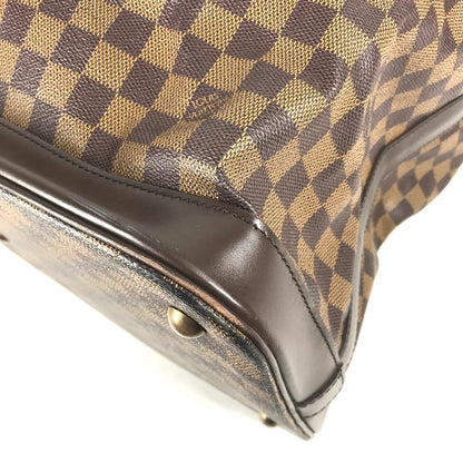 Louis Vuitton Boston Duffel Bag N41160 Damier Canvas Brown Damier Grimo 45 Unisex(Unisex)