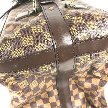 Louis Vuitton Boston Duffel Bag N41160 Damier Canvas Brown Damier Grimo 45 Unisex(Unisex)