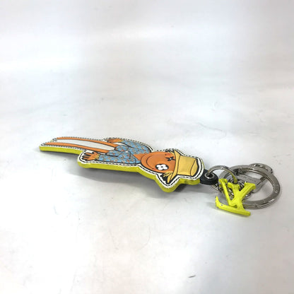 Louis Vuitton Key Ring Mp2922 Leather Multicolor Lv Friends Monogram Porto Cre Lv Scarecrow Mens