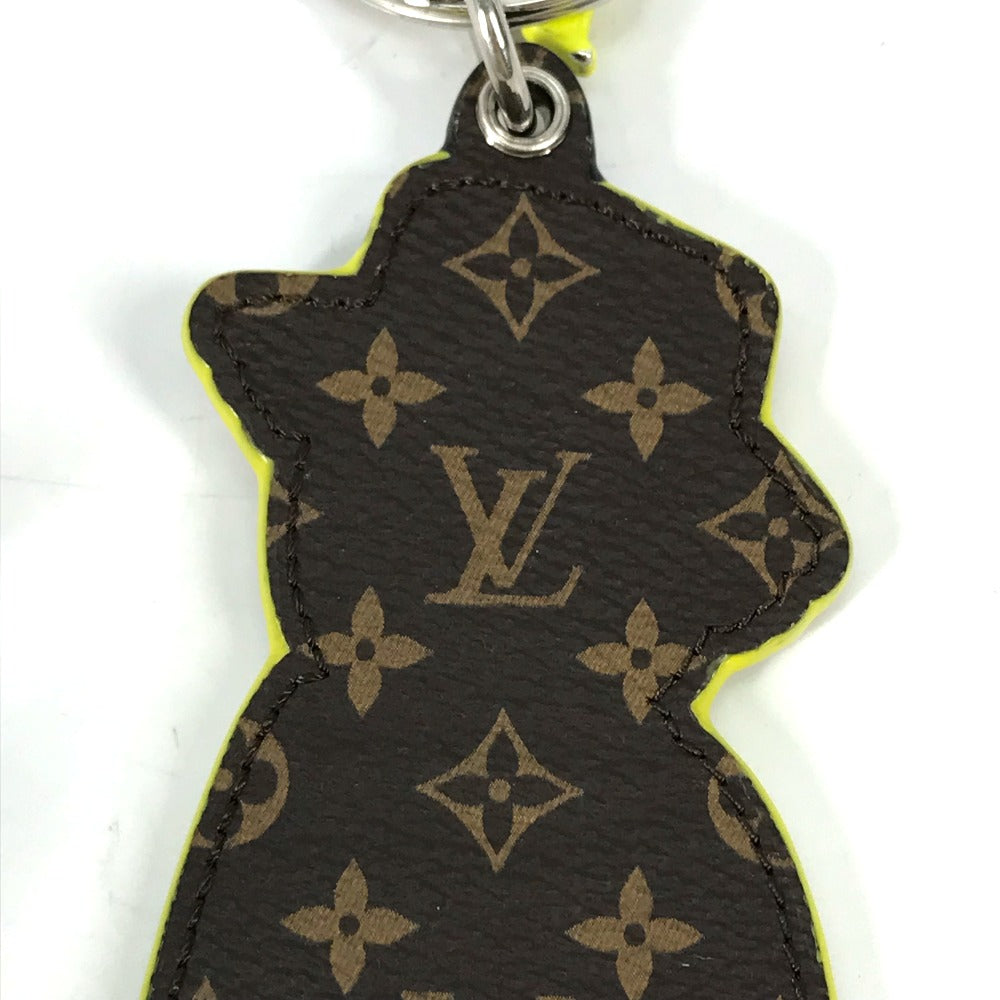 Louis Vuitton Key Ring Mp2922 Leather Multicolor Lv Friends Monogram Porto Cre Lv Scarecrow Mens