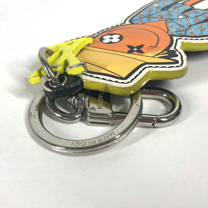Louis Vuitton Key Ring Mp2922 Leather Brown Lv Friends Monogram Porto Cre Lv Scarecrow Women