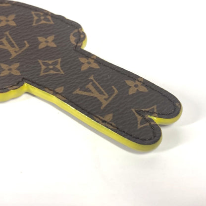 Louis Vuitton Key Ring Mp2922 Leather Brown Lv Friends Monogram Porto Cre Lv Scarecrow Women