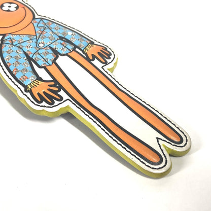 Louis Vuitton Key Ring Mp2922 Leather Brown Lv Friends Monogram Porto Cre Lv Scarecrow Women