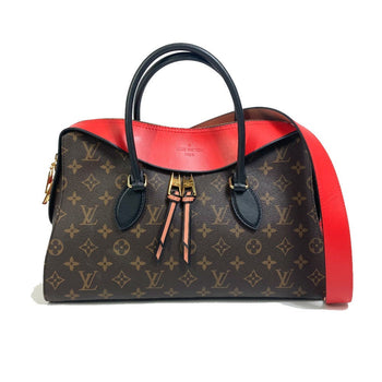 Louis Vuitton Tote Bag M43795 Monogram Canvas Brown Monogram Tuileries Tote