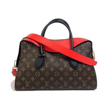 Louis Vuitton Tote Bag M43795 Monogram Canvas Brown Monogram Tuileries Tote