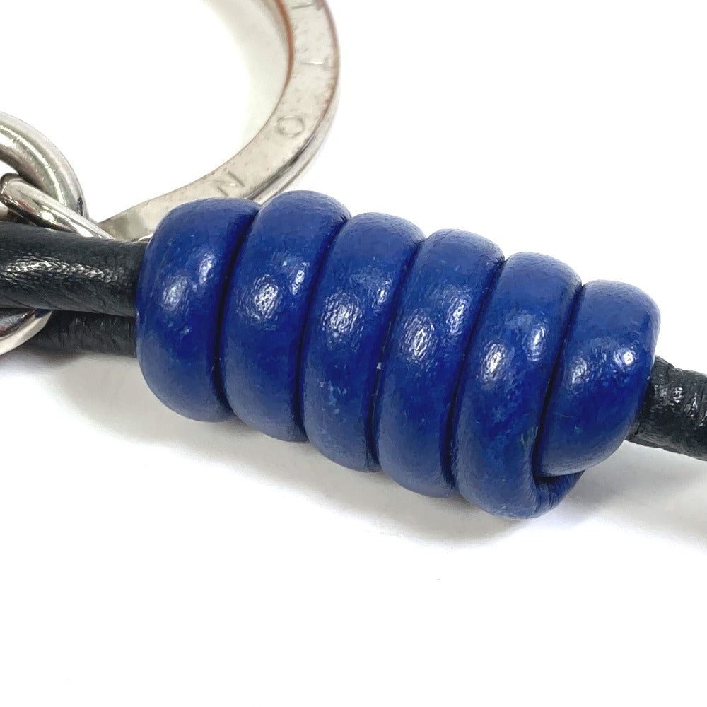 Louis Vuitton Key Ring M61713 Leather Blue Porto Crenot Rock Mens