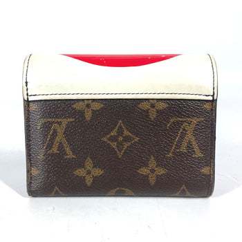 Louis Vuitton Trifold Wallet M67257 Monogram Canvas, Epi Leather Brown Monogram Kabuki Portefeuille