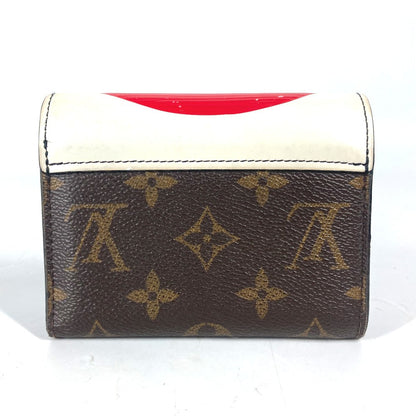 Louis Vuitton Trifold Wallet M67257 Monogram Canvas, Epi Leather Brown Monogram Kabuki Portefeuille