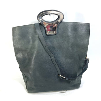 Louis Vuitton Shoulder Bag Leather Black Men'S Runway Limited Cuir Epi Ns Mens
