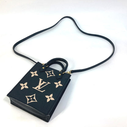 Louis Vuitton Shoulder Bag M81416 Monogram Ann Platt Leather Black Monogram Ann Platt Petit Sac