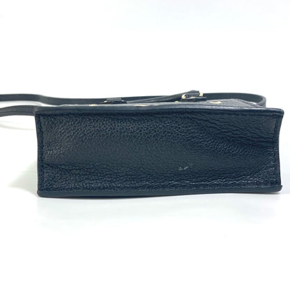 Louis Vuitton Shoulder Bag M81416 Monogram Ann Platt Leather Black Monogram Ann Platt Petit Sac