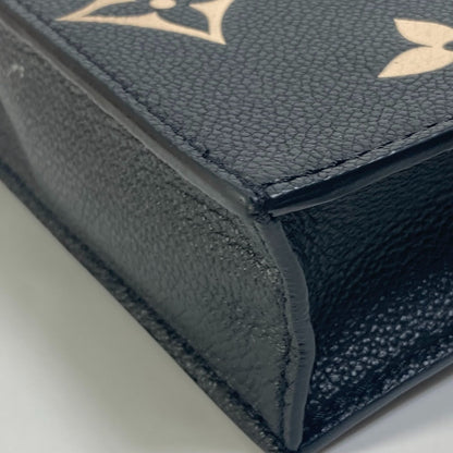 Louis Vuitton Shoulder Bag M81416 Monogram Ann Platt Leather Black Monogram Ann Platt Petit Sac