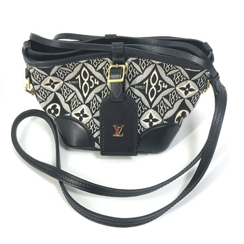 Louis Vuitton Shoulder Bag M69973 Jacquard Black Monogram Since1854 Noe Peirce Women