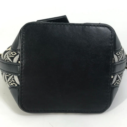 Louis Vuitton Shoulder Bag M69973 Jacquard Black Monogram Since1854 Noe Peirce Women