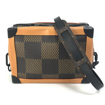 Louis Vuitton Shoulder Bag N40381 Damier Giant Canvas Brown Damier Giant Nigo Collaboration Soft