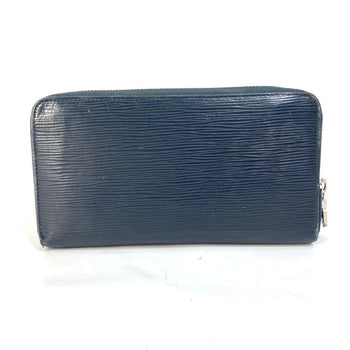 Louis Vuitton Long Wallet Purse M62644 Epi Leather Navy Travel Case Long Wallet Zippy Organizer Nm
