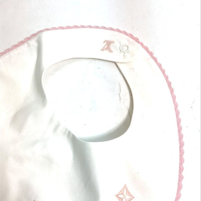 Louis Vuitton Other Fashion Goods Gi060D Cotton Pink Bib Baby Baby Baby Bib Set 2 Only One Kids