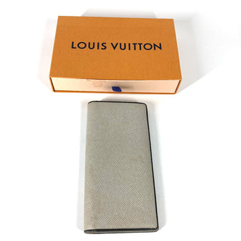 Louis Vuitton Long Wallet Purse M30557 Taiga Leather Beige Taiga Portefeuille Blaza Mens