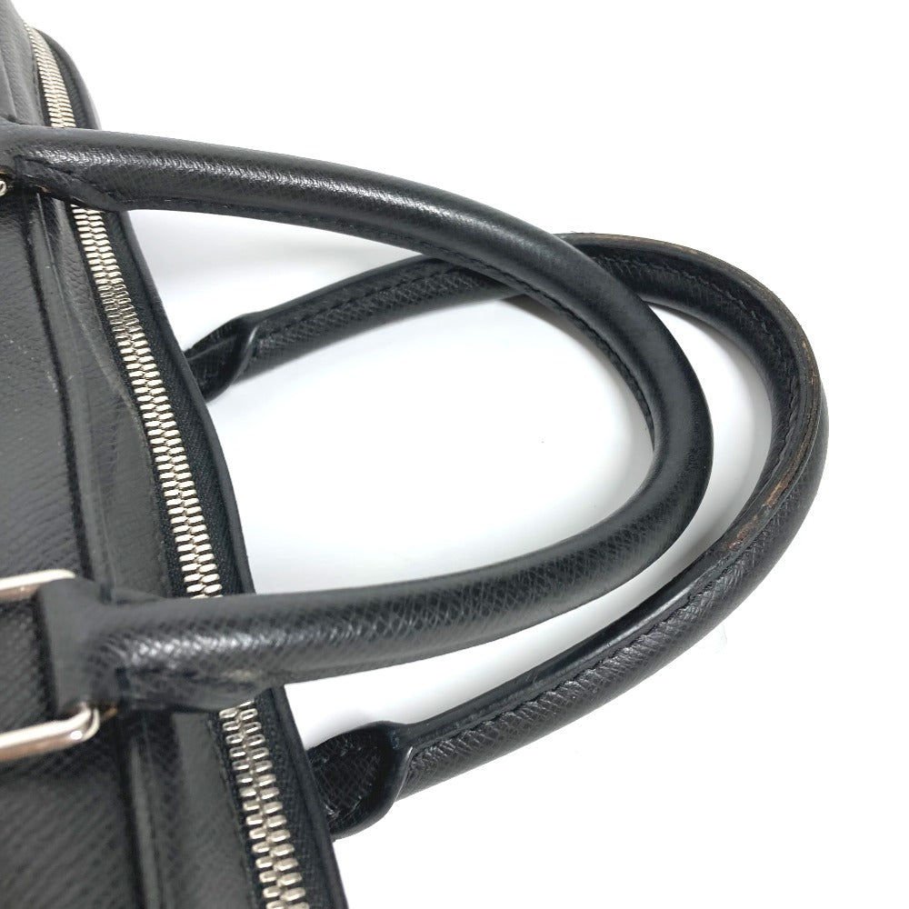 Louis Vuitton Business Bag M30440 Taiga Leather Black Taiga Alex Mens