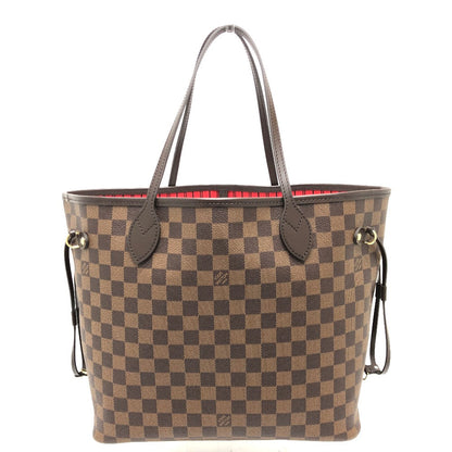 Louis Vuitton Tote Bag N40599 Damier Canvas Brown Neverfull Mm Women