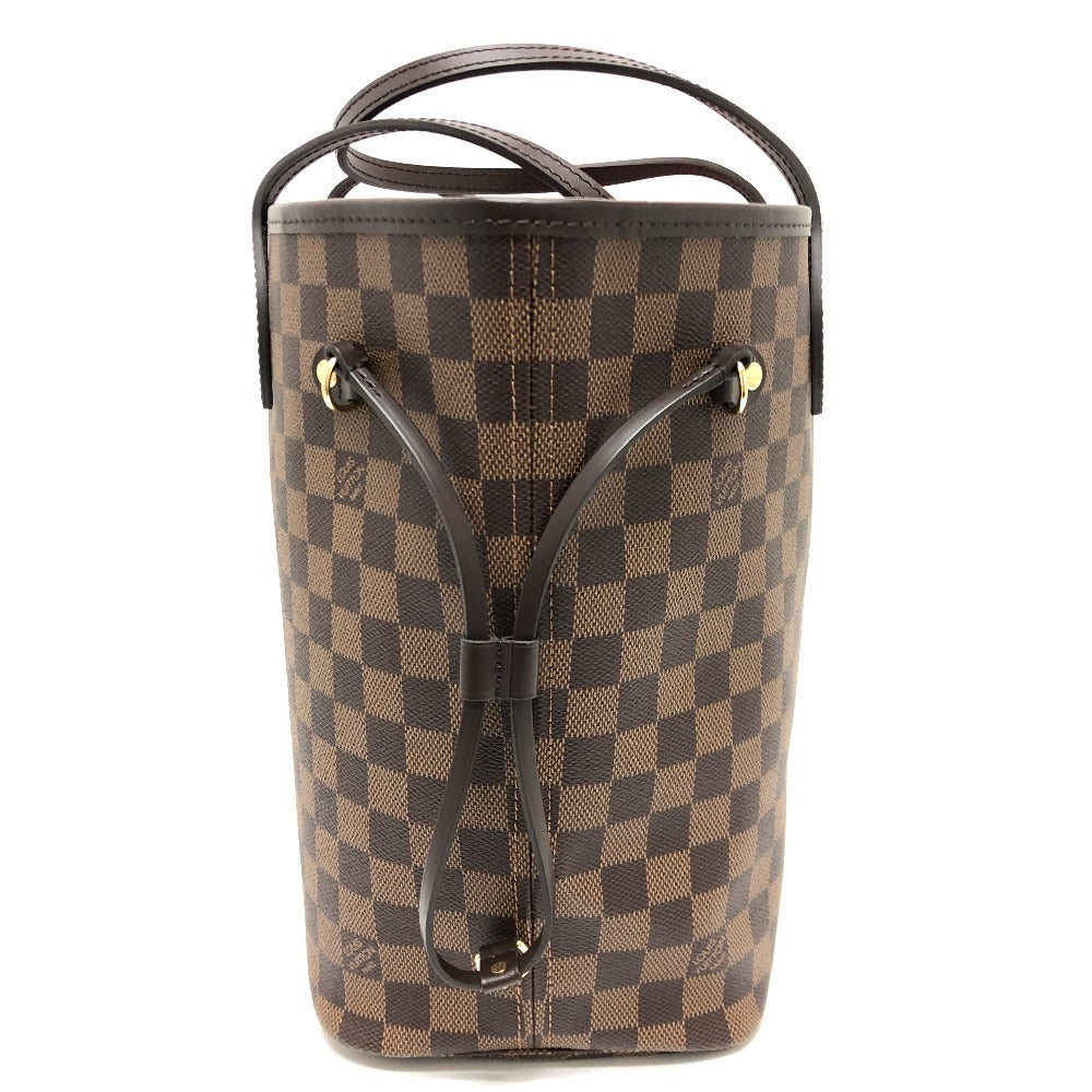 Louis Vuitton Tote Bag N40599 Damier Canvas Brown Neverfull Mm Women