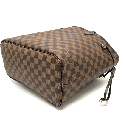 Louis Vuitton Tote Bag N40599 Damier Canvas Brown Neverfull Mm Women