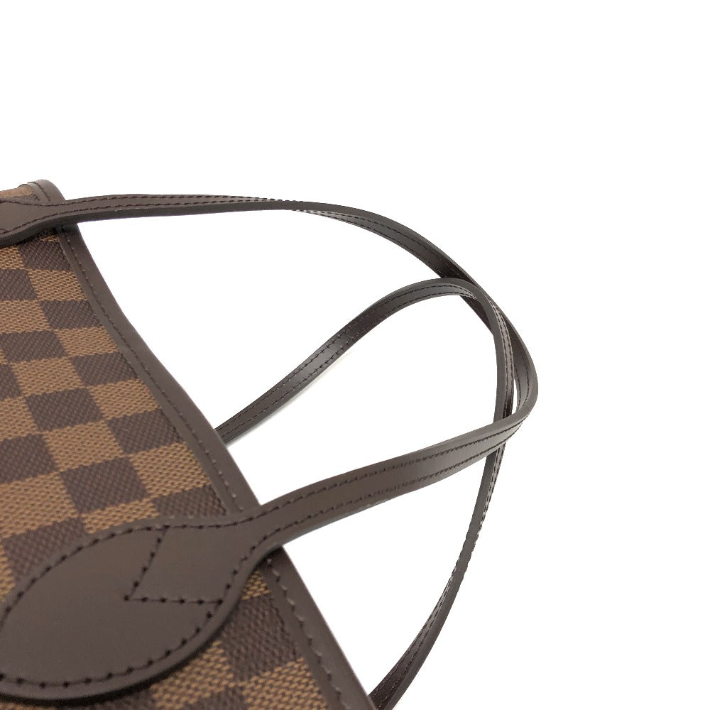 Louis Vuitton Tote Bag N40599 Damier Canvas Brown Neverfull Mm Women
